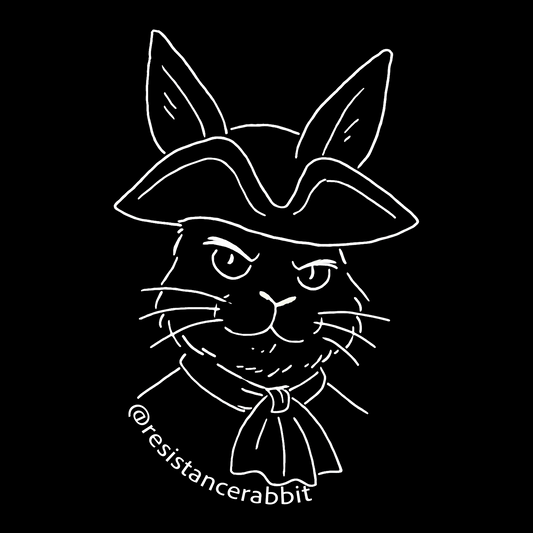 Resistance Rabbit 2.5" Sticker Set